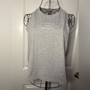 Vuori NWT Light Gray Coastal Lifestyle Tank